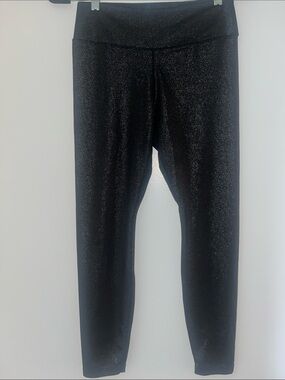 Nike Black Sparkle High-Rise Leggings